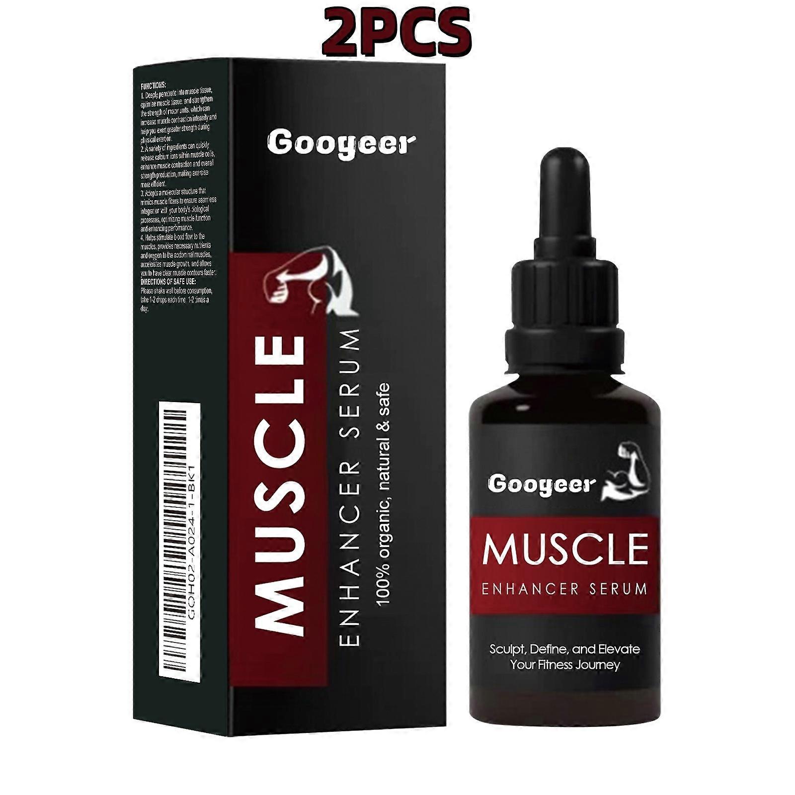 30ml Googeer Muscle Enhancer Physical Exercise Strengthen Muscles Improved Endurance Abdomen In Body Fat Shaping Slimming Agent