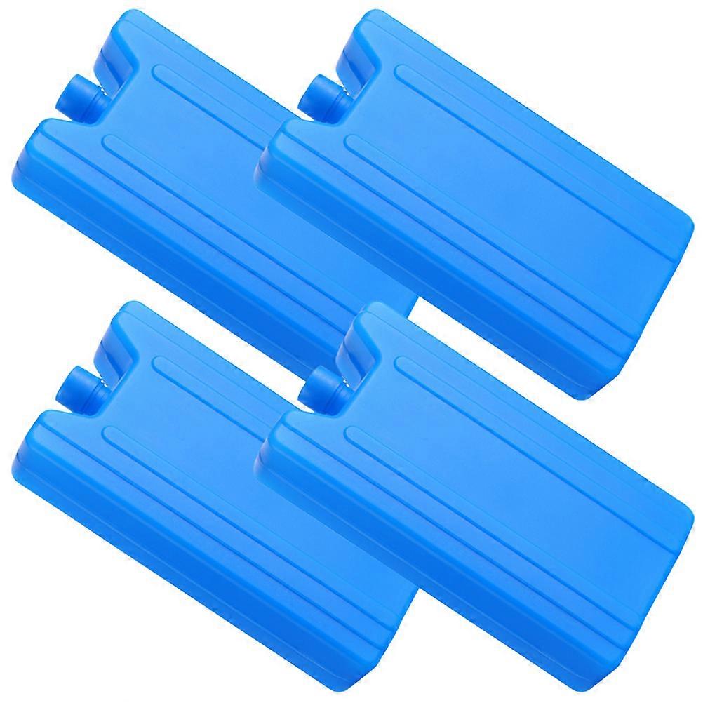 Reusable Ice Cases Cooler Ice Case for Storage Use 8Pcs Blue Plastic