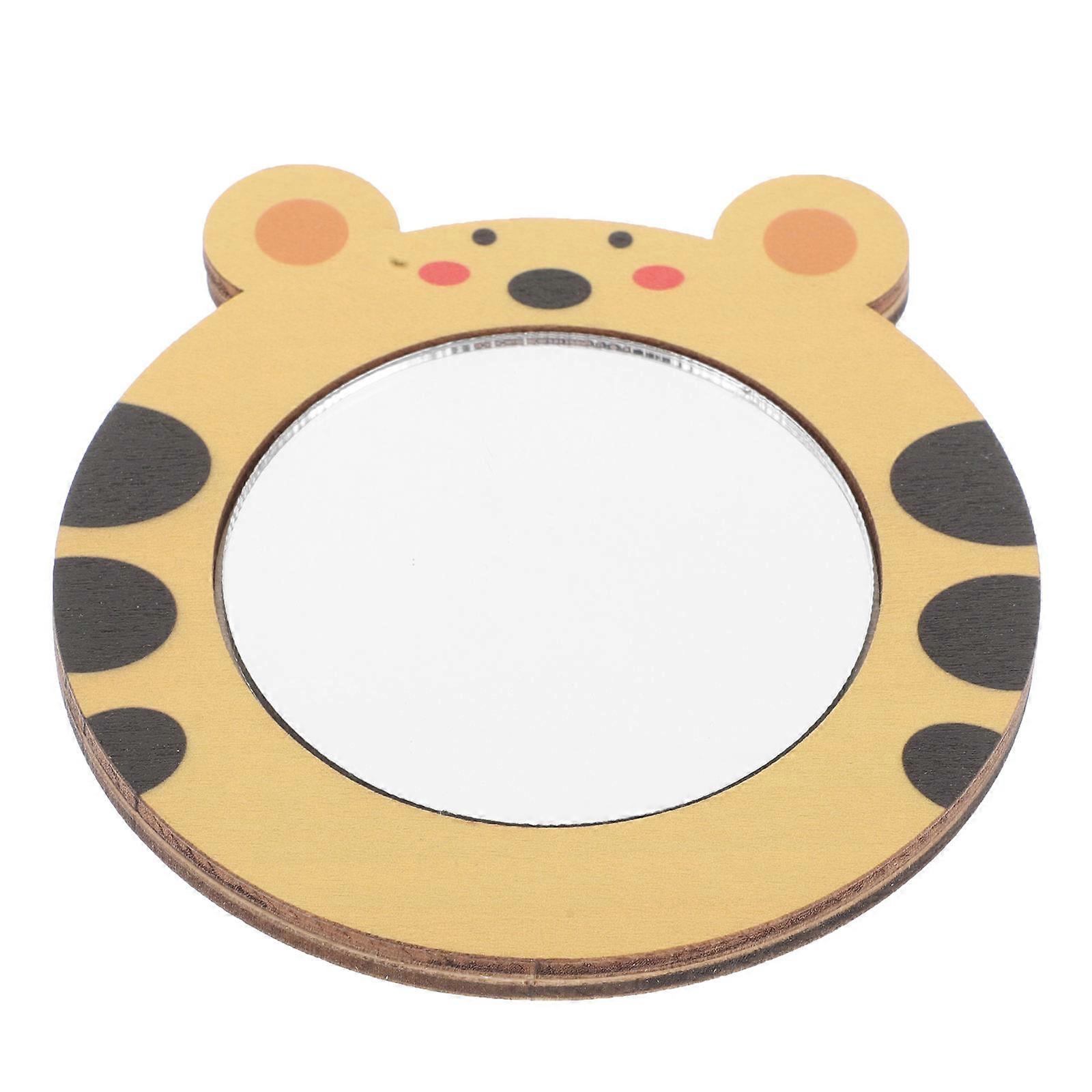Small Mirrors for Kids DIY Mirror with Handle for Early Learning