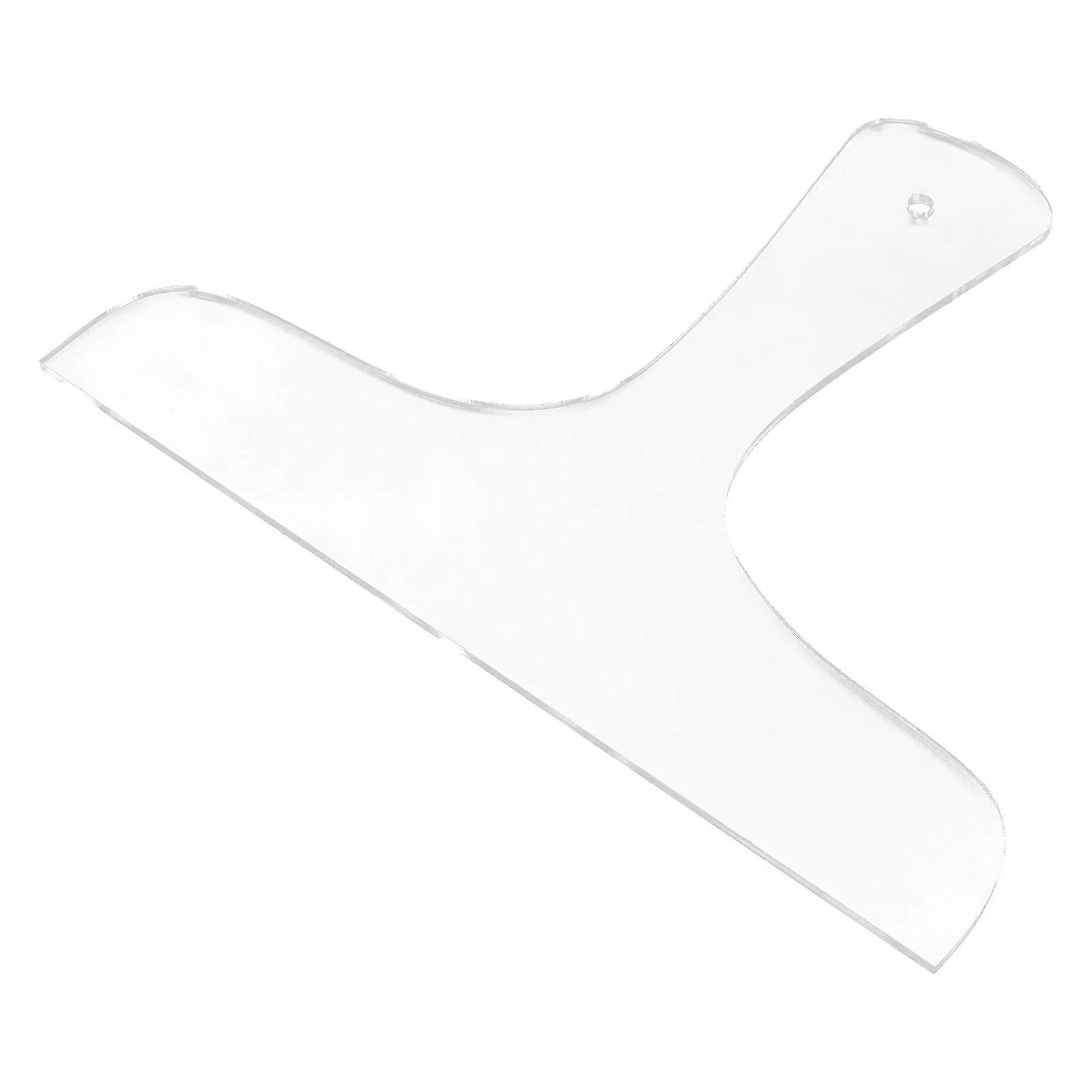 Cutting Board Acrylic Handle Template for Accurate Cutting Transparent Tool