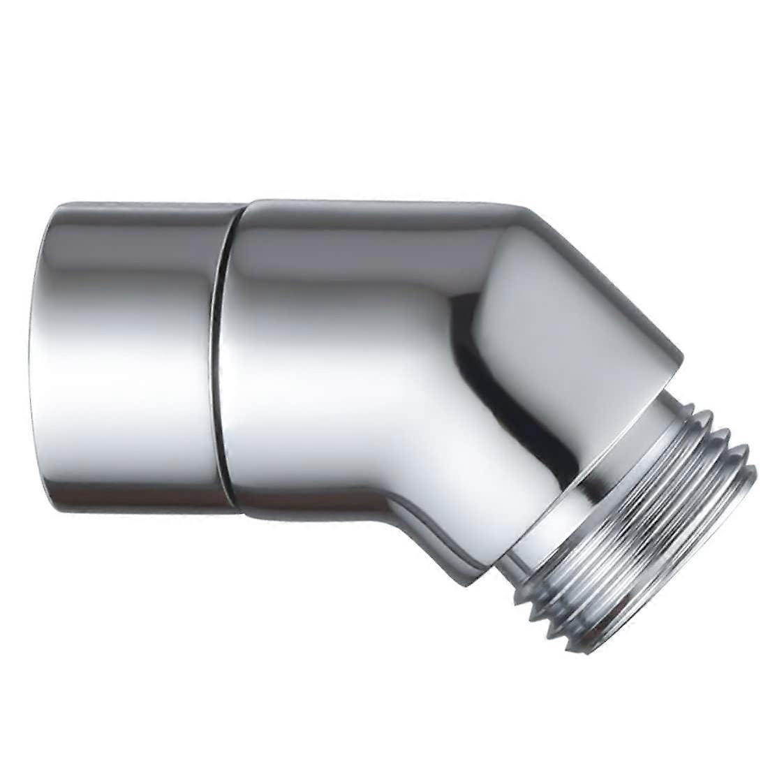 135 Degree Shower Head Adapter Solid Brass Chrome Arm Connector G1/2 Adjustable Angle