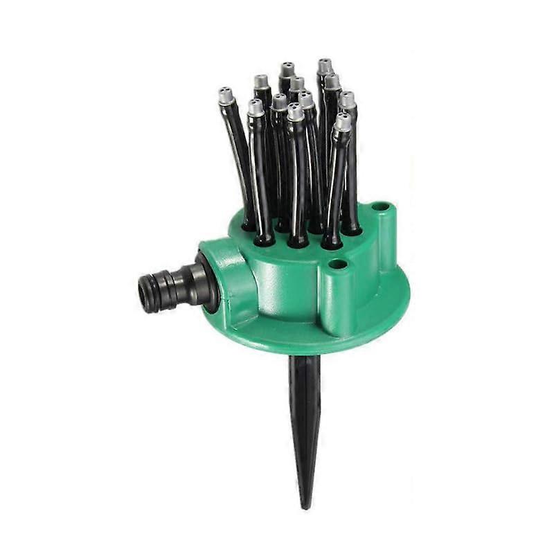 Garden Lawn Sprinkler 360 Degree Rotating Adjustable Multi Nozzle Automatic Watering for Yard