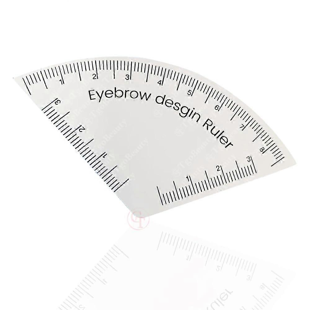 Eyebrow Mapping Tool Adjustable Tattoo Ruler for Fast Brow Shaping and Accurate Symmetry Guide