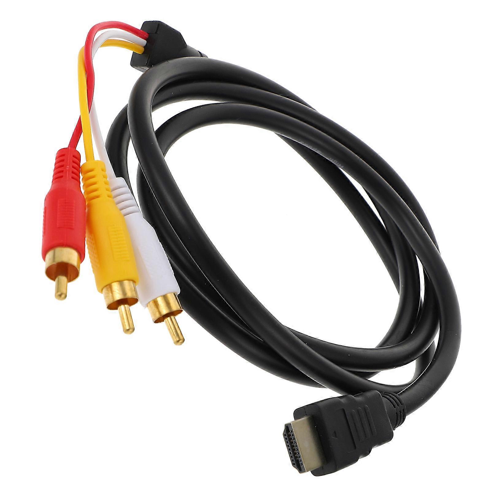 Black to Video Adapter Cable for Home Use