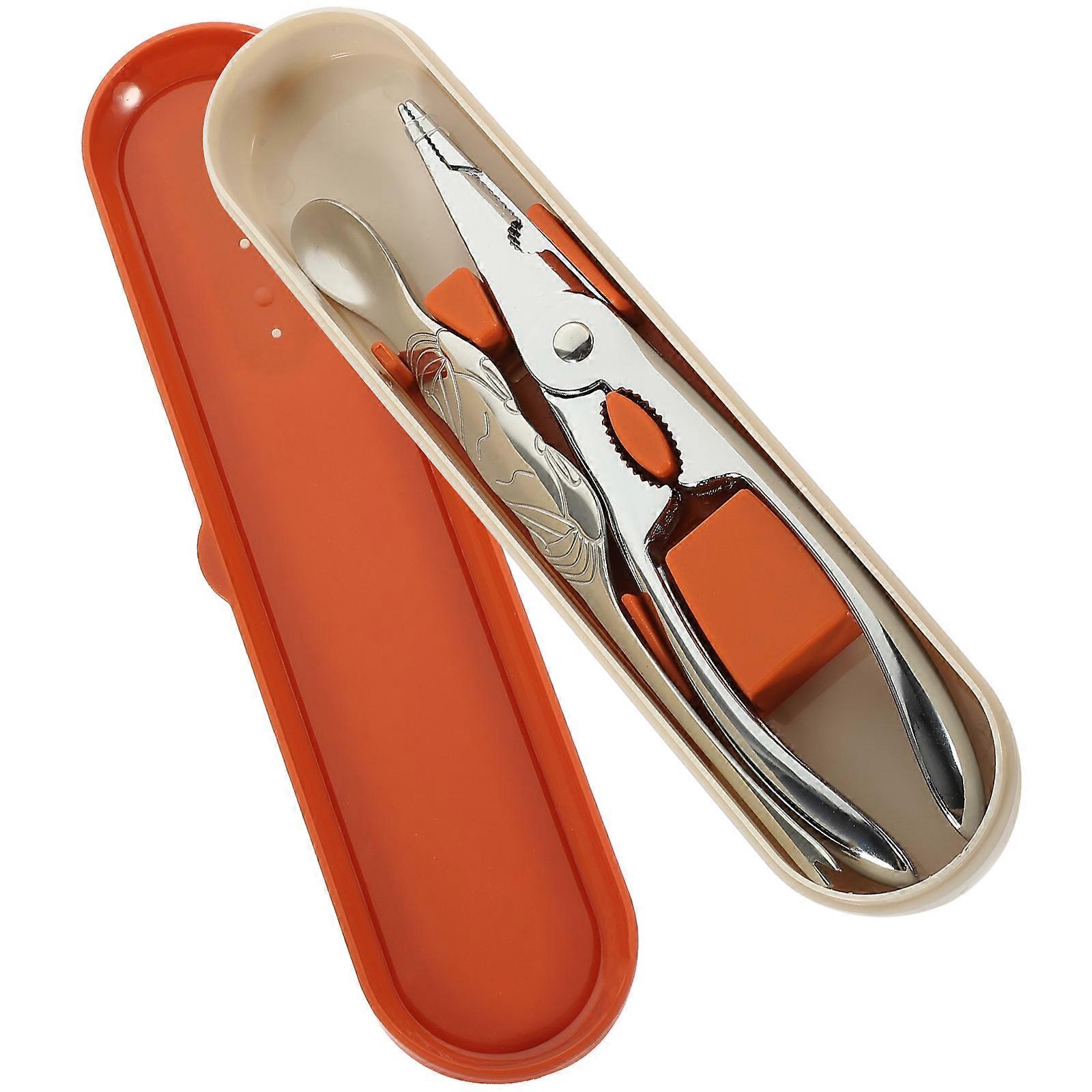 Seafood Tools Metal Crab Leg Tools for Shell Opening 1Set Stainless