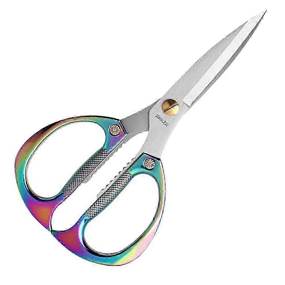 2026 Stainless Steel Kitchen Shears Scissors with Golden Handle for Cooking
