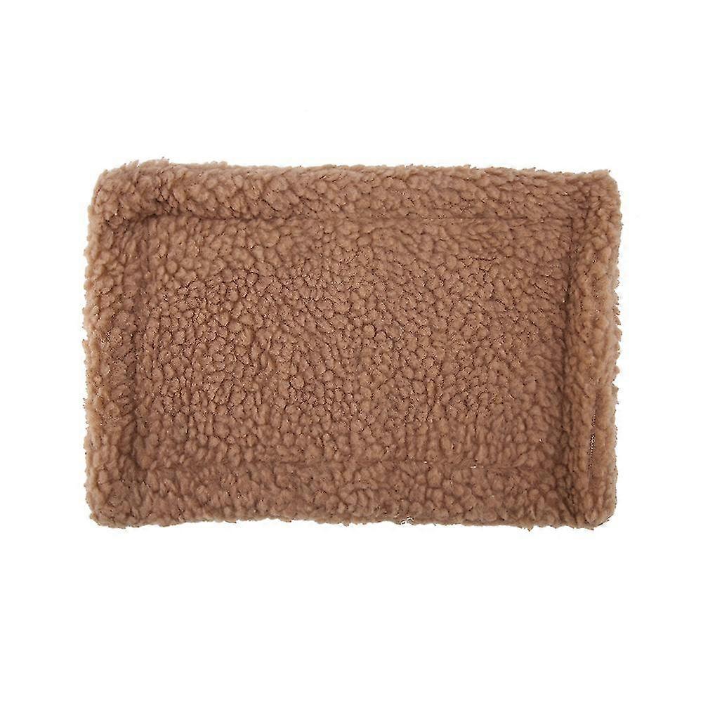 Hedgehog Bed Mat, Rectangular Plush Cushion for Guinea Pigs & Hamsters 26-27s