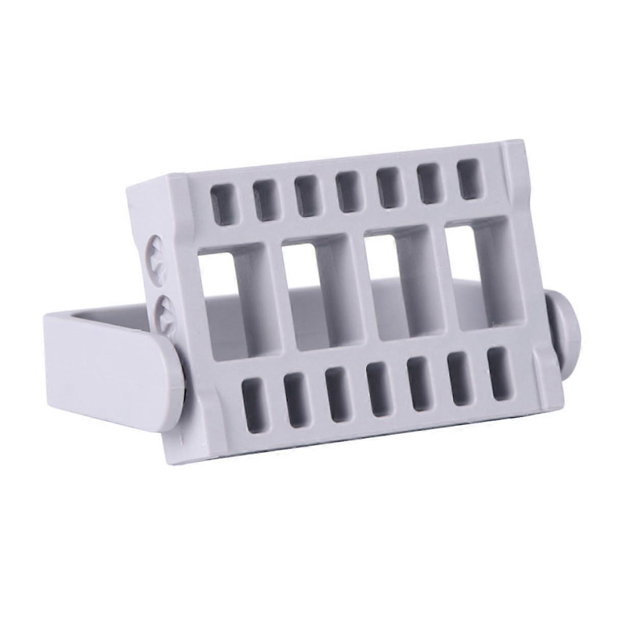 Nail Drill Bit Holder 16Hole Organizer for Quick Bit Identification and Professional Display