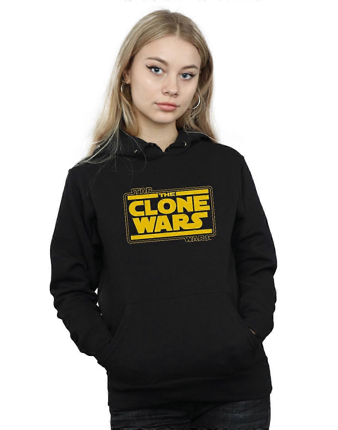 Star Wars Women's Clone Wars Logo Hoodie