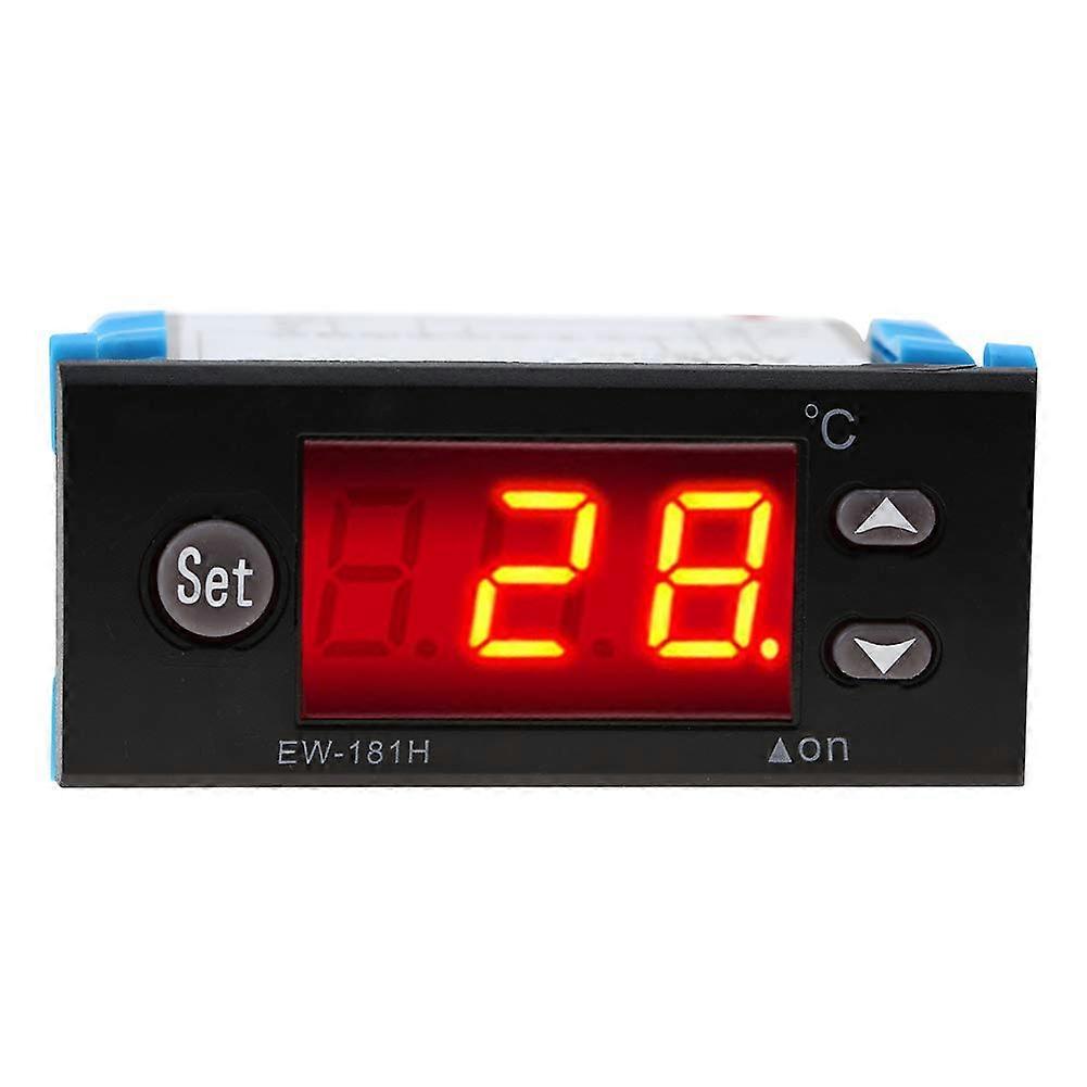 Digital Temperature Controller with Probe AC220V 10A for Heating and Cooling 45℃80℃