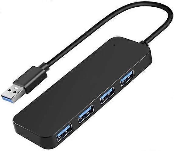 USB 3.0 Hub 4 Port Speed Data Transfer Splitter for Laptop PC Xbox PS4 Printer