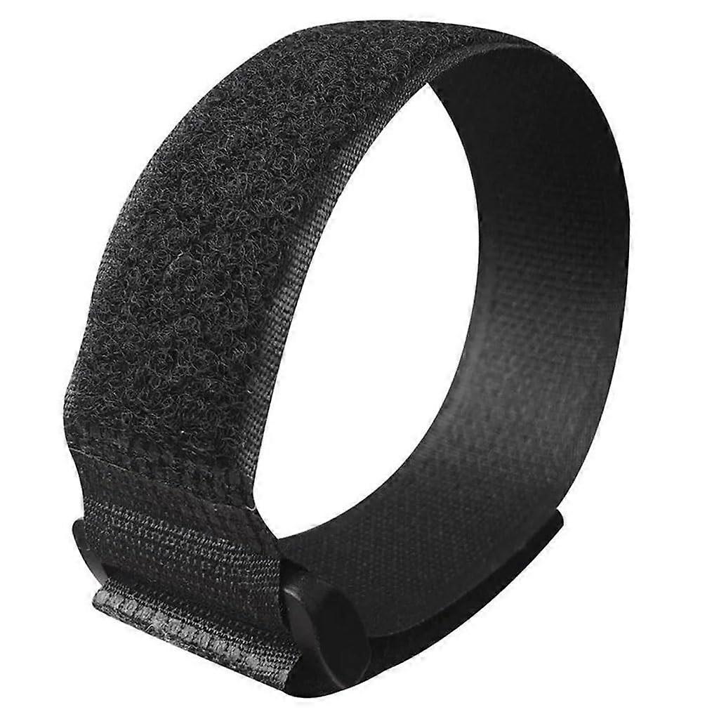 10pcs 50cm Red Nylon Hook and Loop Cable Ties Reusable Adjustable Straps for Cable Management