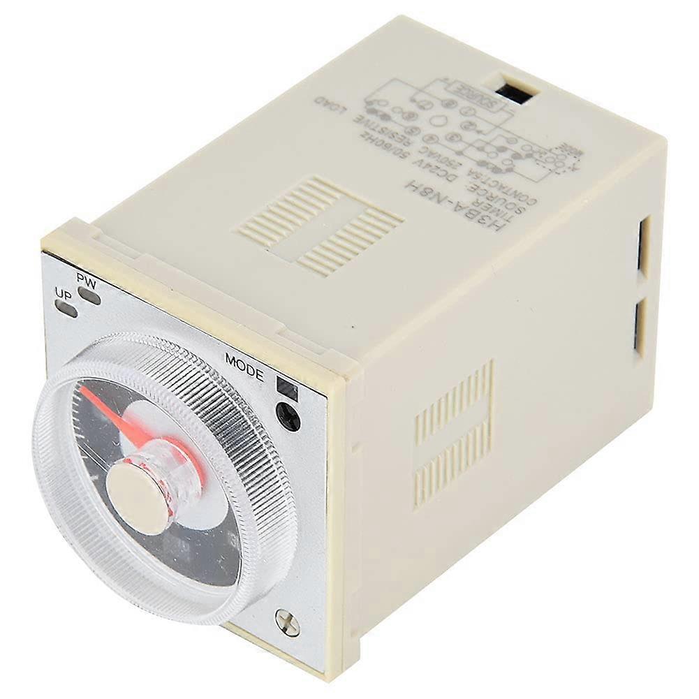 Time Relay Multifunctional Timer 1.2s300h UltraPrecise Strong AntiInterference 220VAC 24VDC
