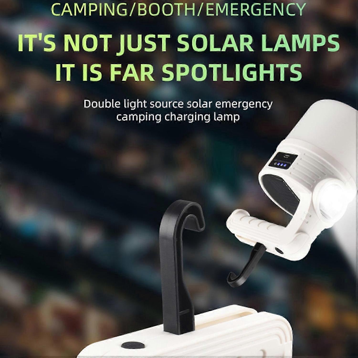 Solar Camping Light Multipurpose Outdoor Mobile Emergency Charging Lamp
