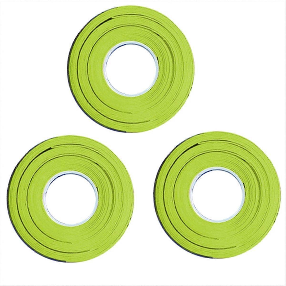 Badminton Racket 7C Flat Rubber, Soft and Shock-Absorbing,Cyan