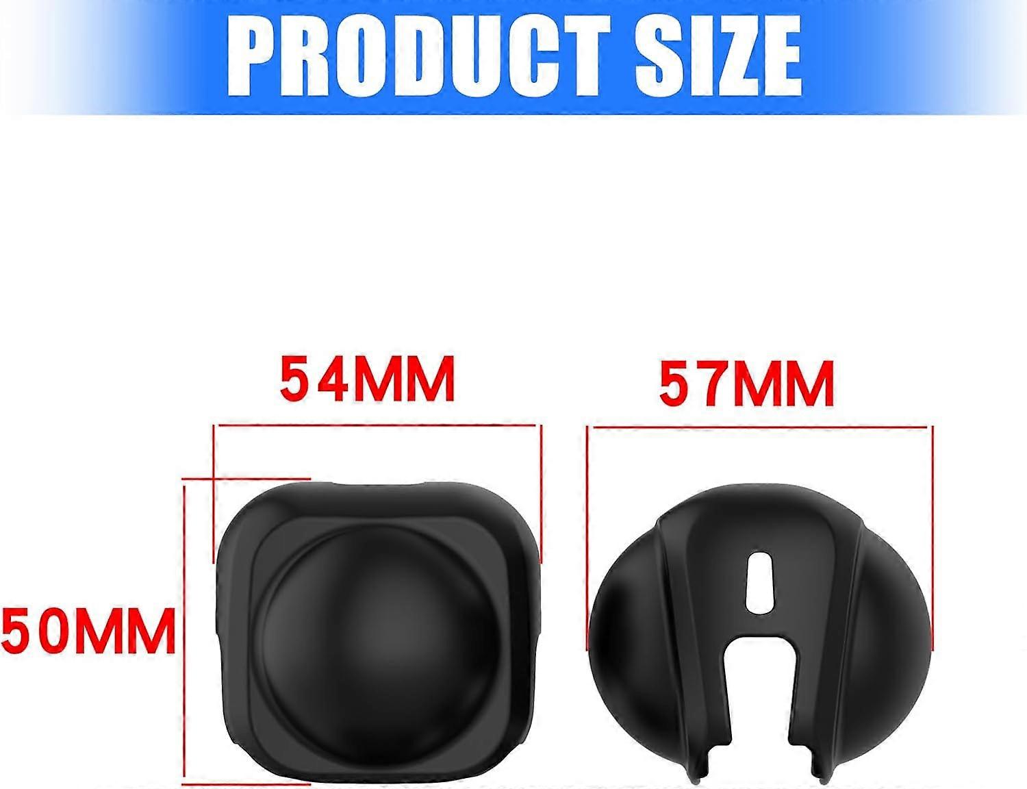Shock Resistant Silicone Camera Lens Protector AntiFall Scratch Resistant Cover White