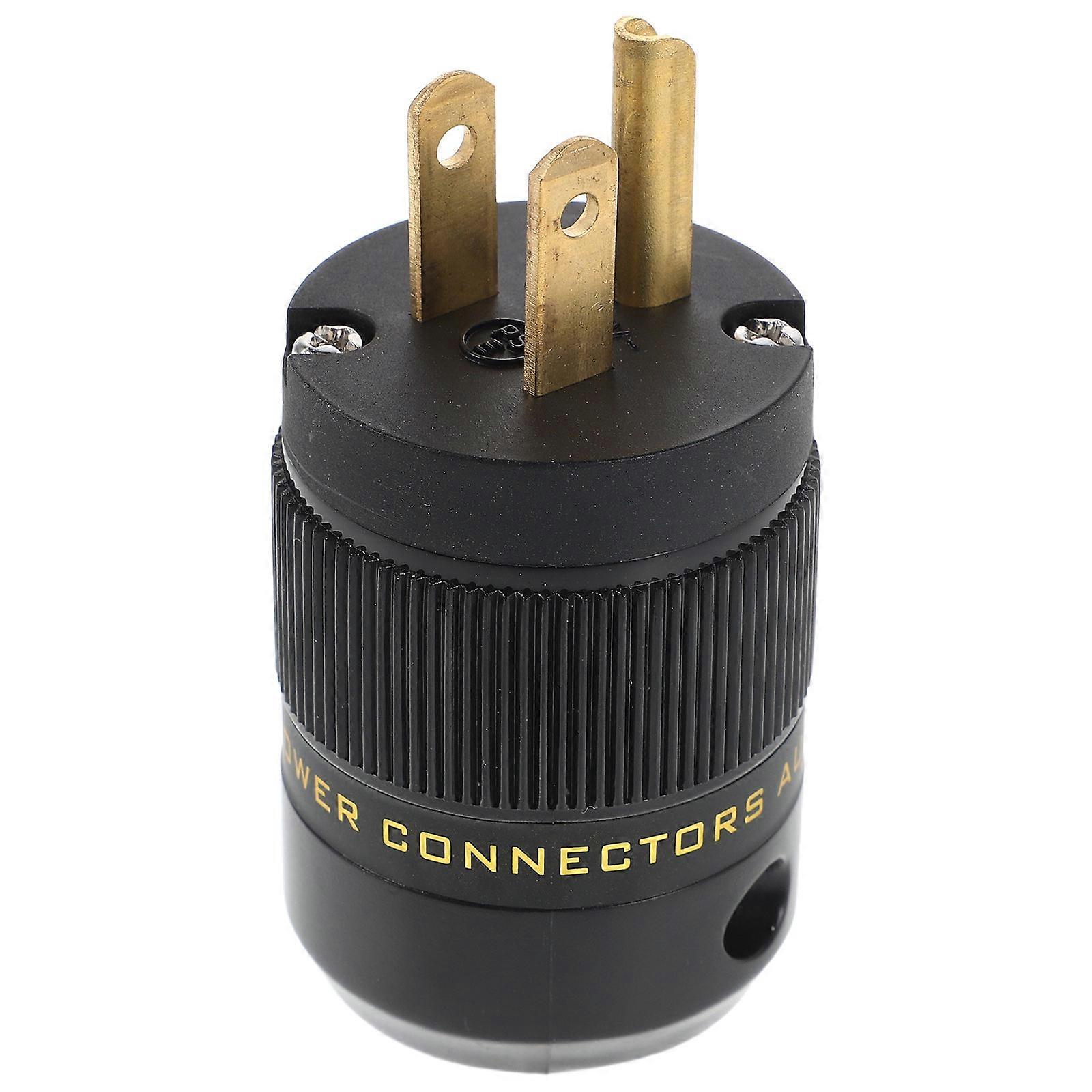 High Fidelity Audio Power Plug Connector for Amplifier Systems 4Pcs