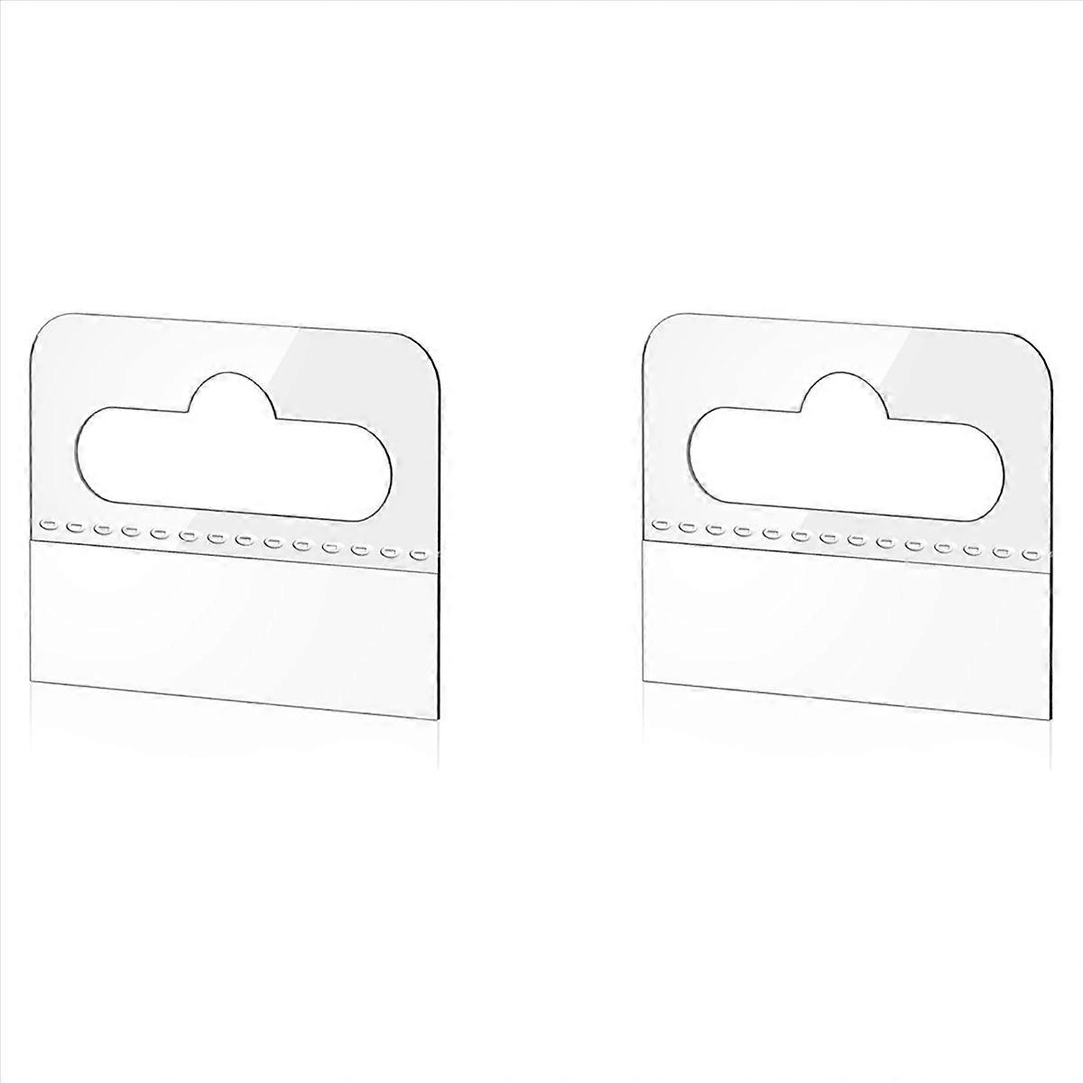 Hang Tabs, 200 Pcs Clear Sticky Hanging Tabs