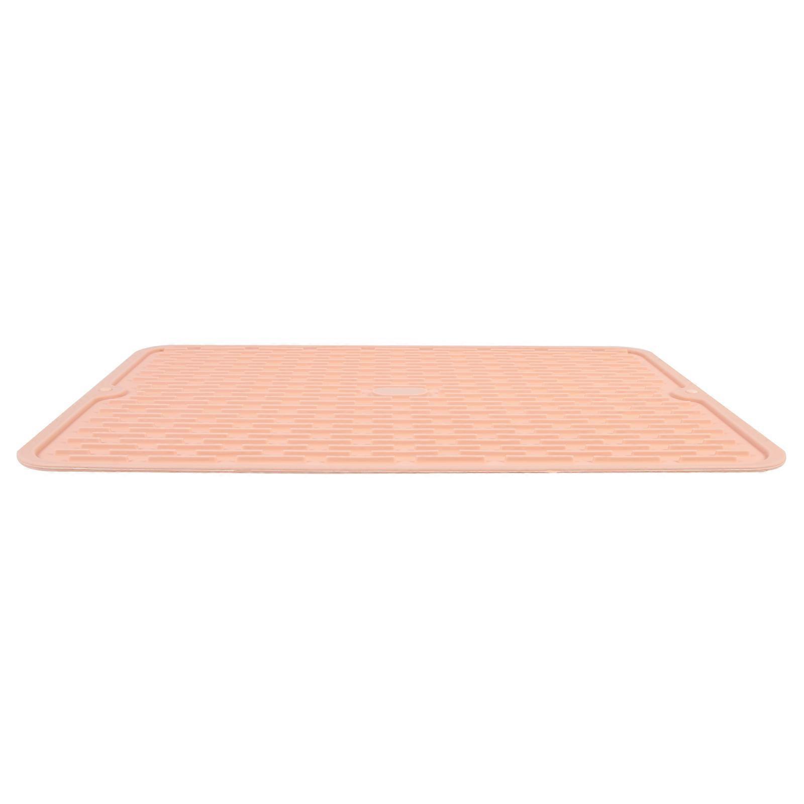 Heat Insulation Silicone Dish Mat for Kitchen Counter Drying