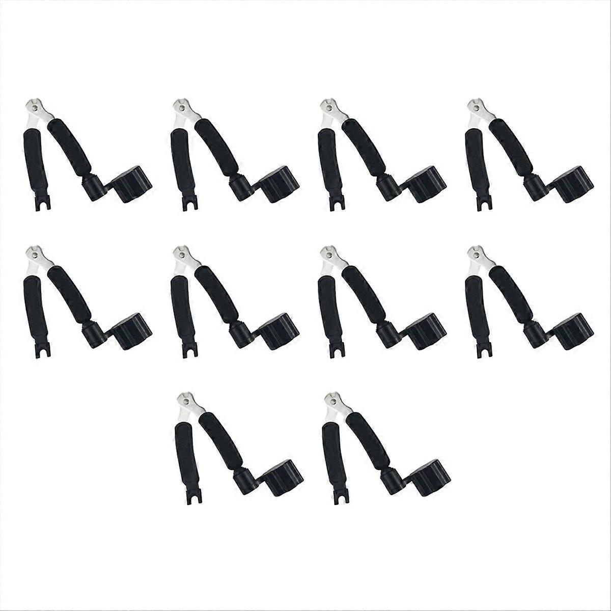 10pcs Guitar Winding Tool String Cutting, B