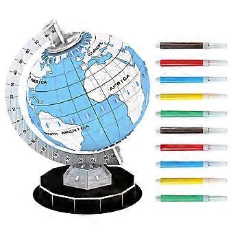 Science Educational Globe Puzzle for Kids Use 1Set of 3D Model Toy