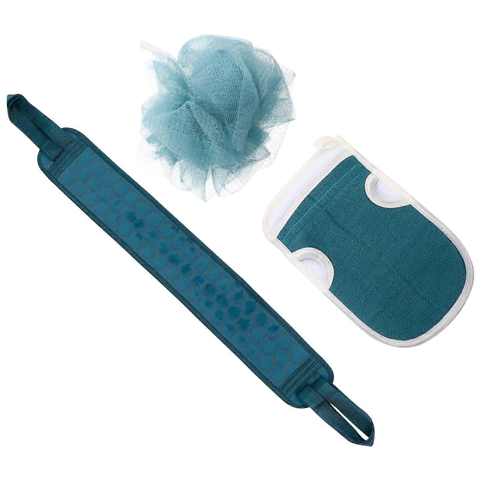 Bath Shower Ball 3-Piece Kit for Effective Back Cleaning 2Sets