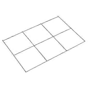 1 Stück: Vogel & Noot Gittermatte FLOORTEC aus Stahldraht, Raster 150x150mm, 2100x1200mm, blank