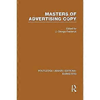 Meister der Werbetexte (Routledge Library Editions: Marketing)