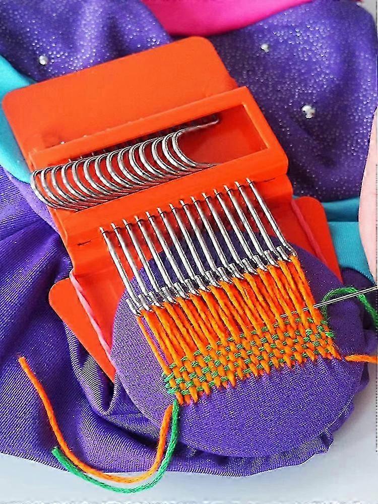 Mini Loom Speedweve Style Darning Tool Easy Handmade 14 Hooks