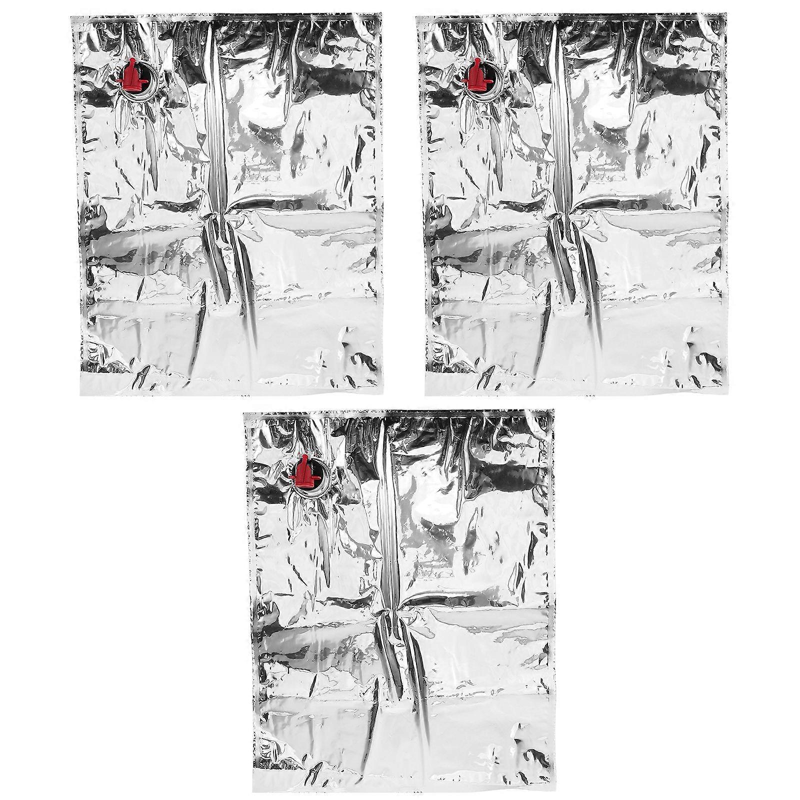 3pcs Wine Purse Refill Bags Refill Bladders Reusable Refillable Wine Replace Storage Pouch