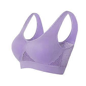 Zomeraanbieding! Damesbeha, naadloze sportbeha, draadloze yogabeha met uitneembare pads, cadeau voor vrouwen, maat S-5XL