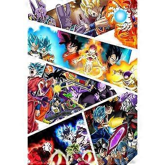 on Ball Super Sagas Beerus to Jiren jigsaw puzzle game for adults and kids V2734