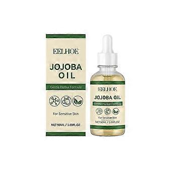 Jojobaöl für die Haut, Feuchtigkeitspflege für Gesicht, Haare, Haut und Nägel | Natürlich kaltgepresst, hexanfrei | Basisöl, 50 ml