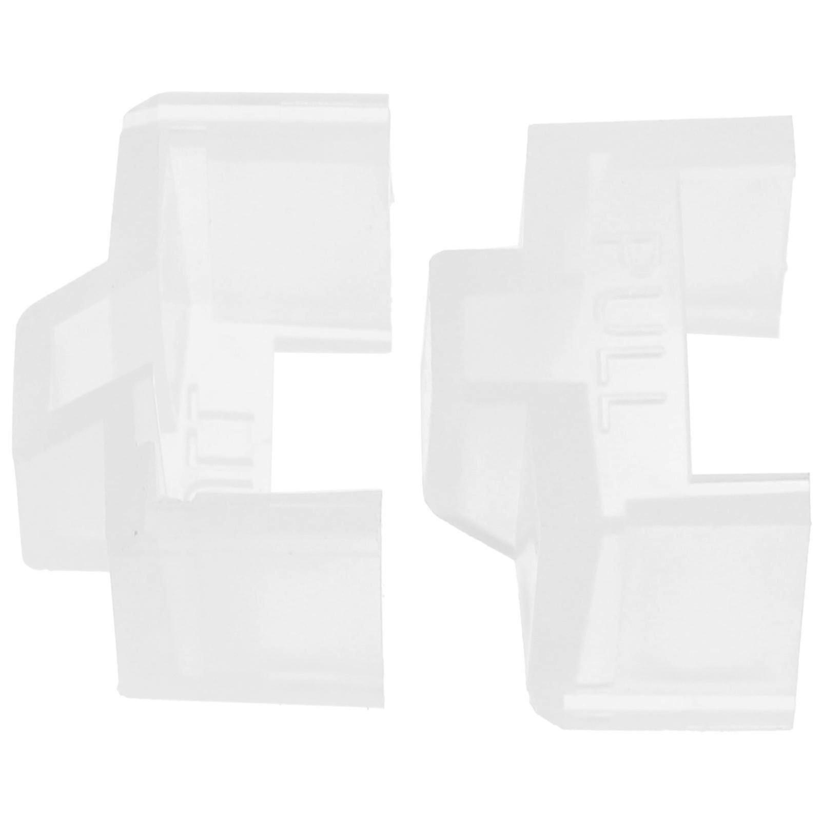 Stylus Needle Cover for Record Player Protective 2Pcs Plastic