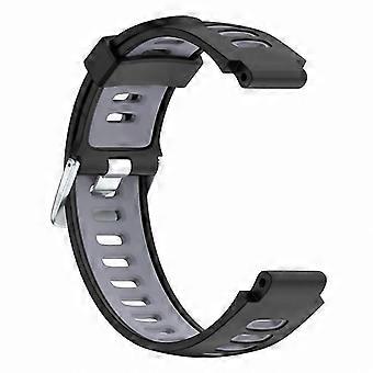 Zweifarbiges Silikonarmband für Garmin Forerunner 735 XT