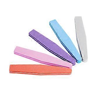 5 stk Nail Shiner Sponge Nail Files Nail Buffers Slipeblokker (tilfeldig)