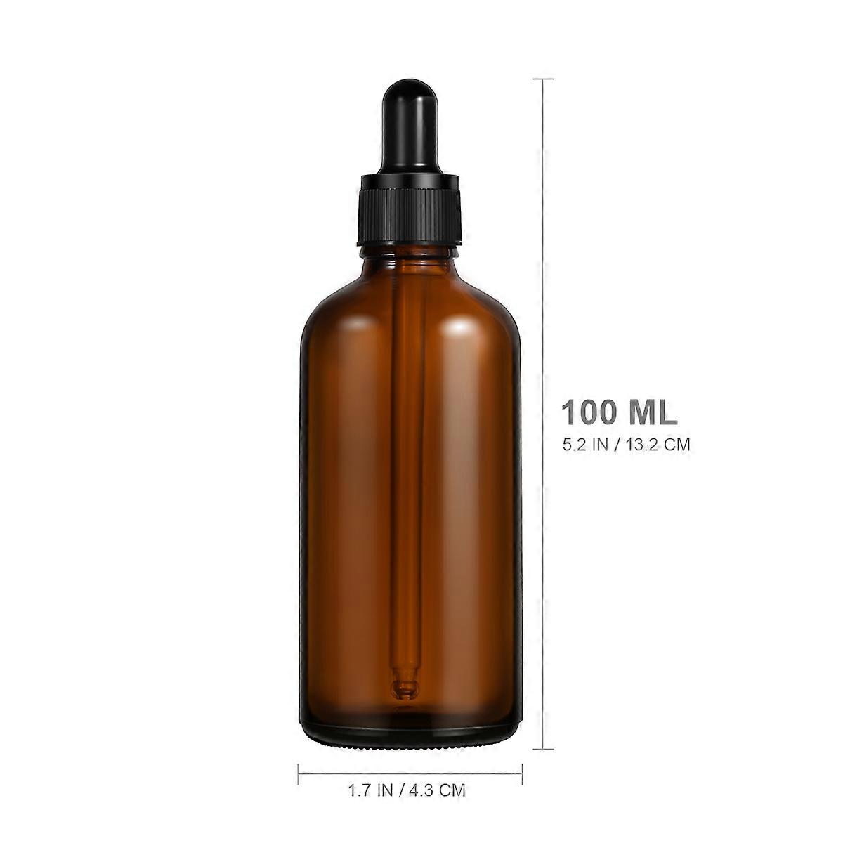 Refillable Empty Bottle Essential Oil Bottle with Dropper for Storage Use 1Pcs