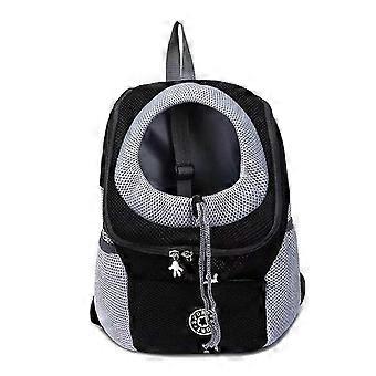 Front Pet Carrier Backpack compatible with Small & Medium Dogs, Summer Dog Backpack compatible with Outdoor Hiking, Travel & Adventures