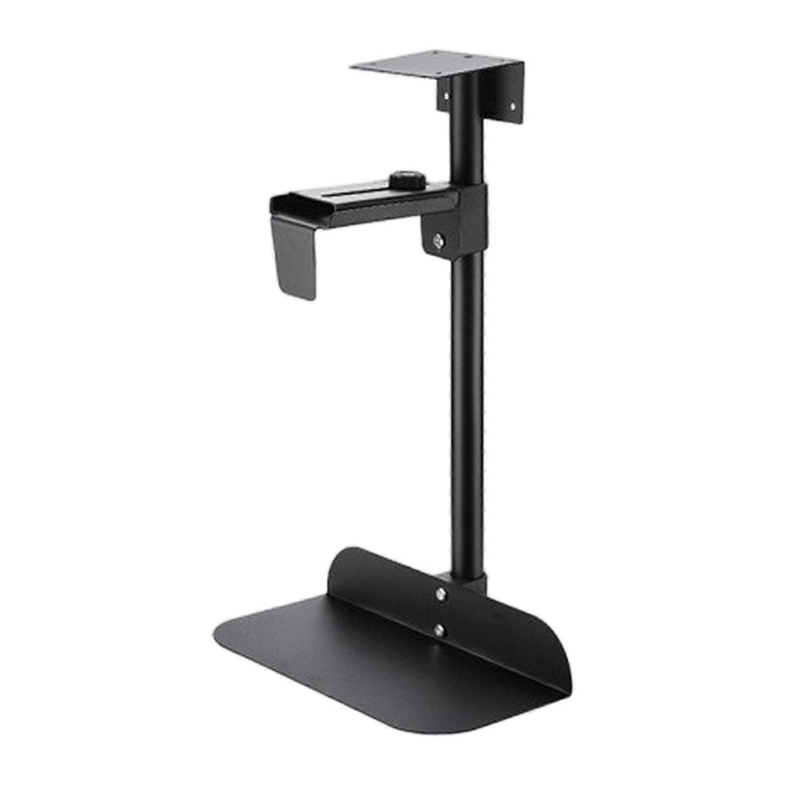 Modern Alloys Computer Holder For Workstations Or Gaming Setups With Ventilation Enhancement Feature  Black
