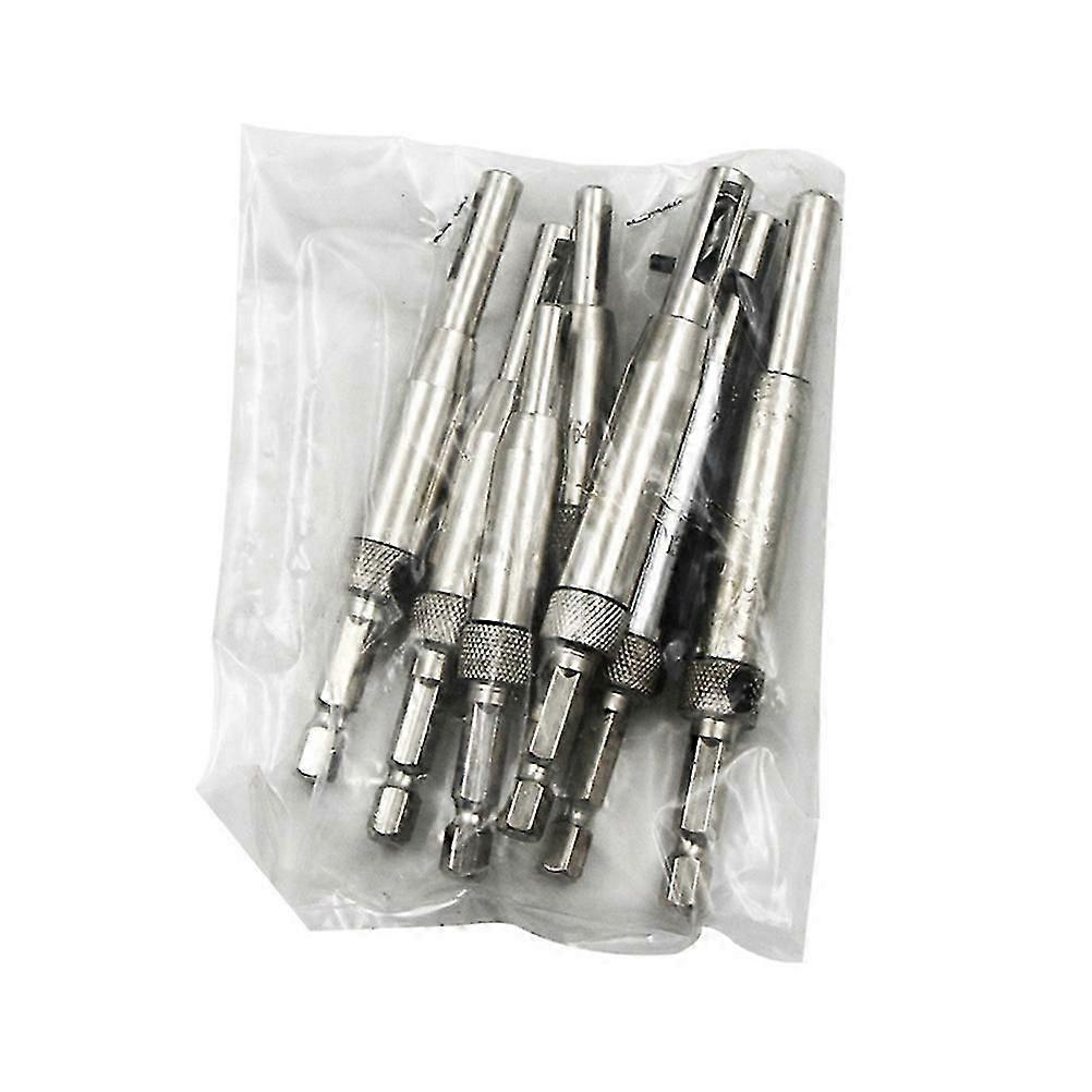 Hex Self Centering Drill Bit for Woodwork Hinge Drill Bits 7Pcs Set