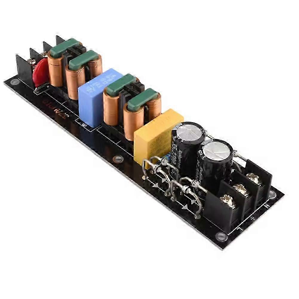 15A High Frequency Filter compatible with Audio Speakers Amplifiers Preamplifier Noise Reduction Power Filter Module