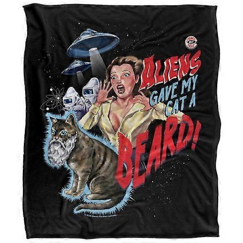 Steven Rhodes Catabeard Soft Touch Blanket
