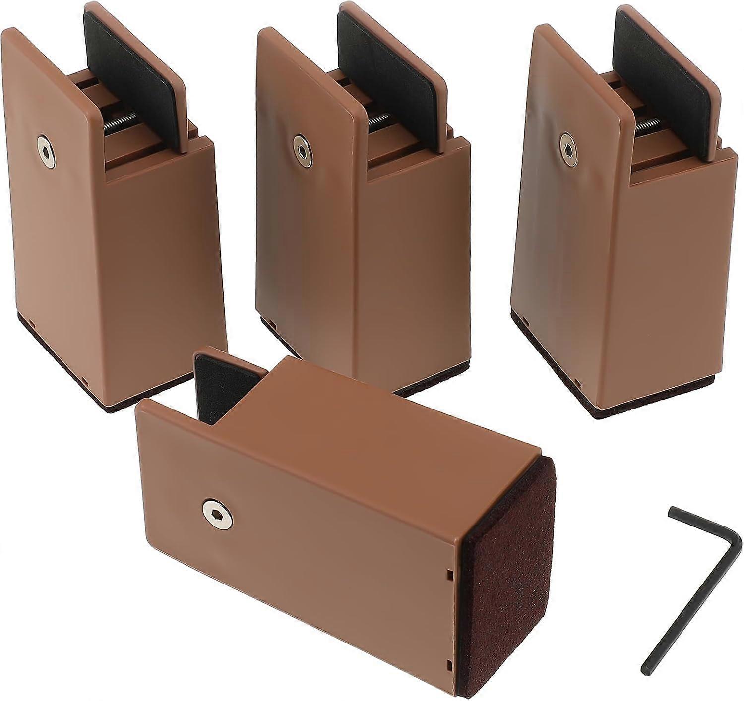 Set of 4 extendable furniture legs for sofa, adjustable width, replace