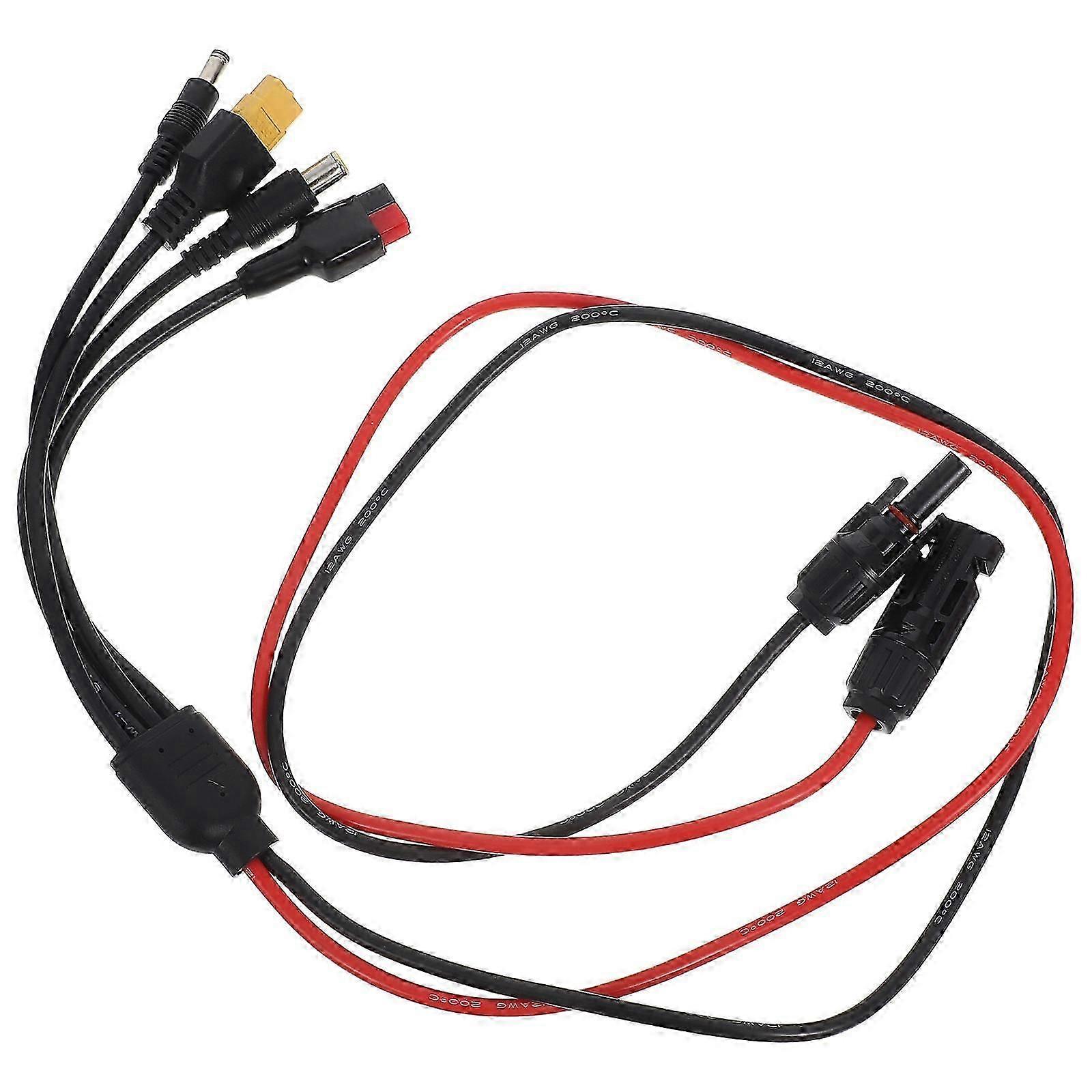 MC4 to DC Adapter Cable Connectors for Solar Panel Connection