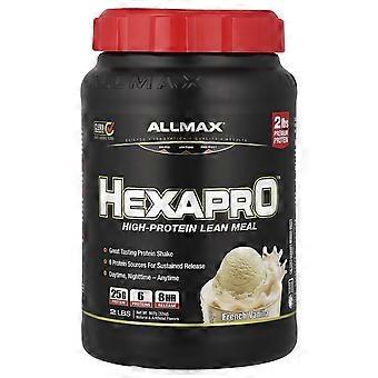ALLMAX, Hexapro™, eiwitrijke magere maaltijd, Franse vanille, 907 g