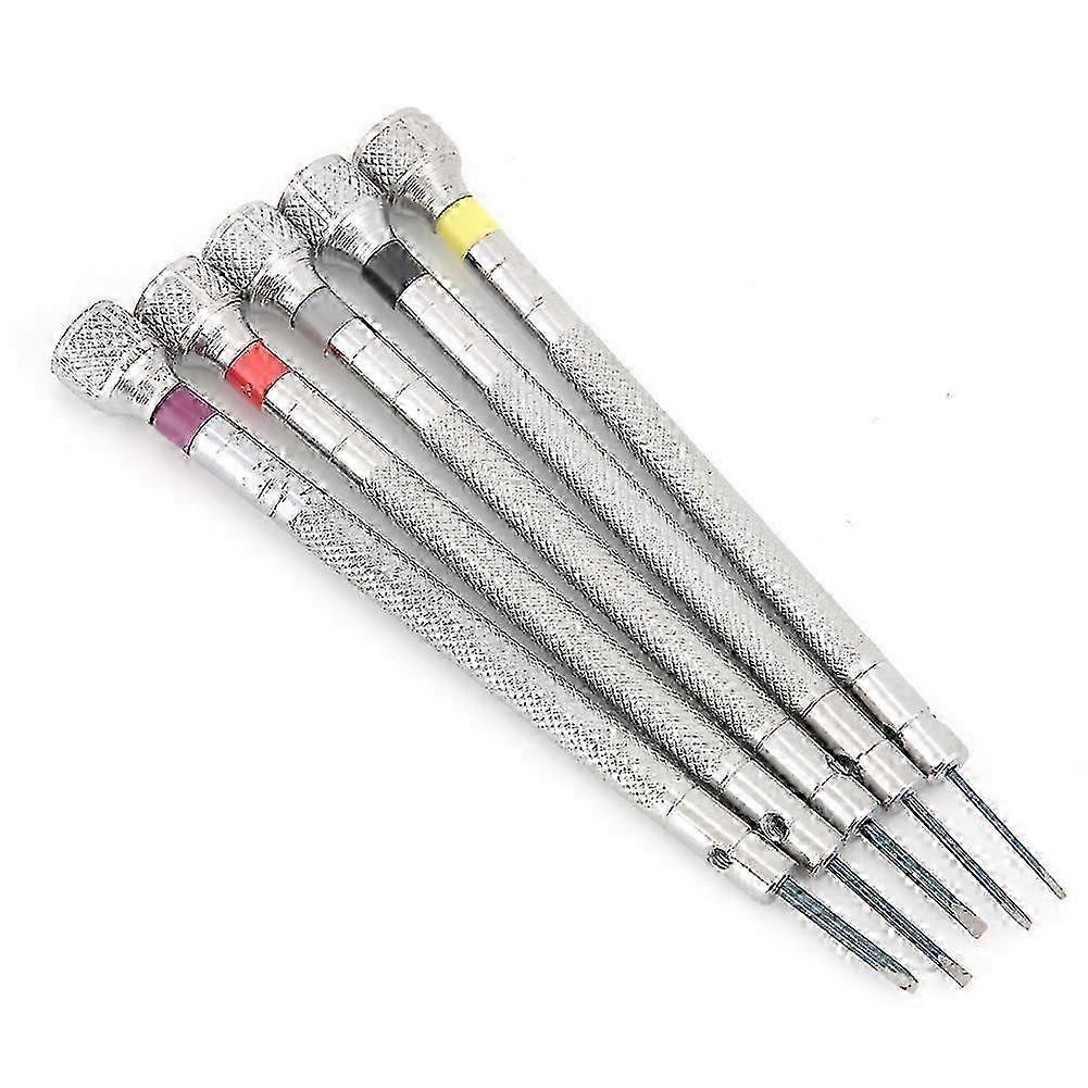 5pcs Set Multi Function Watch Screwdriver Phone Repairing Home Accessory Tool