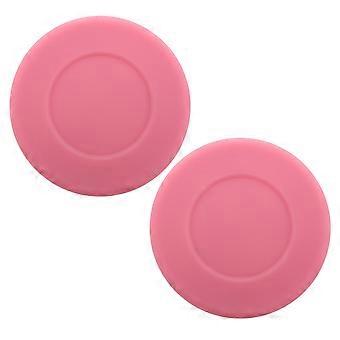 Conjunto de 2 discos de hóquei no gelo em PVC, discos clássicos para treino e prática, ideais para jogos de mesa em ambientes internos e externos. Acessórios para equipamentos.