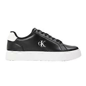 Calvin Klein Mens Classic Leather Cupsole Trainers