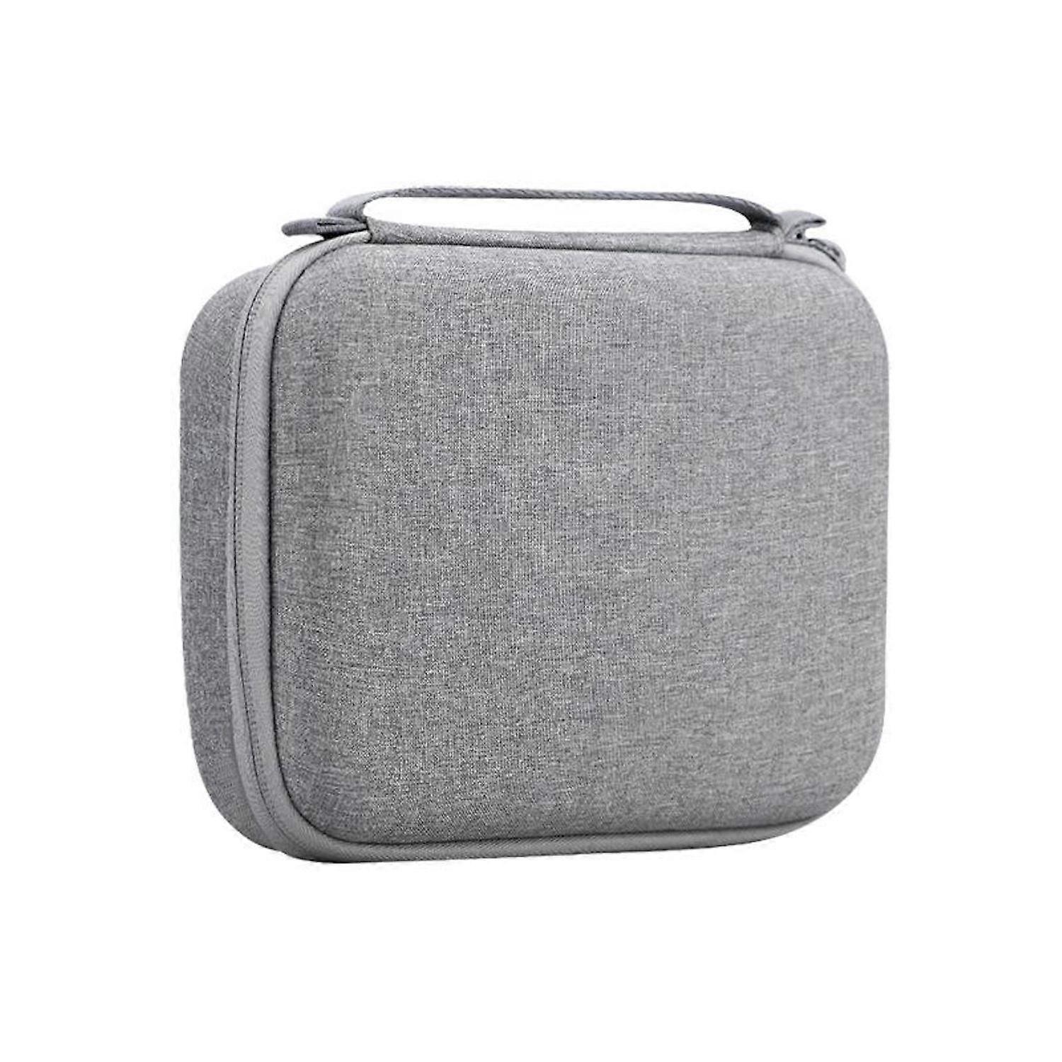 Compact protective and storage case for Insta360 GO3 with zipper, grey