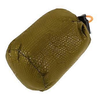 Survival Sleeping Bag Mesh Stuff Sack with Safety Whistle for Camping Hiking and Outdoor Travel